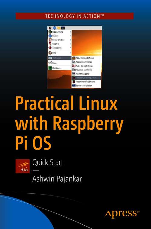 Book cover of Practical Linux with Raspberry Pi OS: Quick Start (1st ed.)