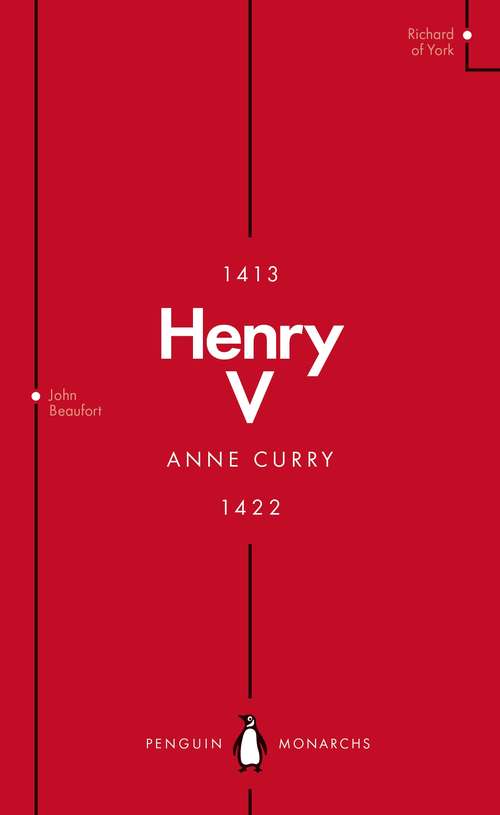 Book cover of Henry V: From Playboy Prince to Warrior King (Penguin Monarchs)
