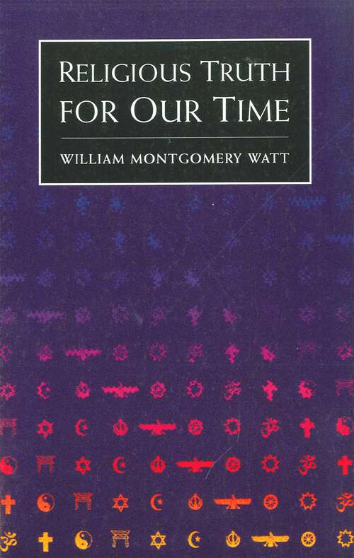 Book cover of Religious Truth for Our Time