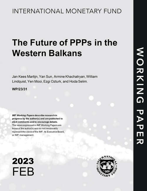 Book cover of The Future of PPPs in the Western Balkans