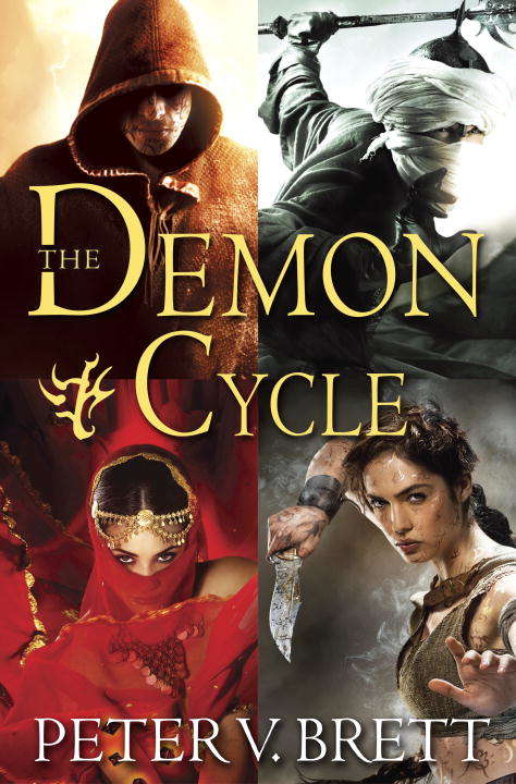 Book cover of The Demon Cycle 4-Book Bundle: The Warded Man, The Desert Spear, The Daylight War, The Skull Throne