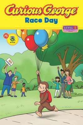Book cover of Curious George Race Day (CGTV Reader)