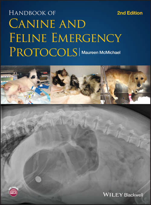Book cover of Handbook of Canine and Feline Emergency Protocols