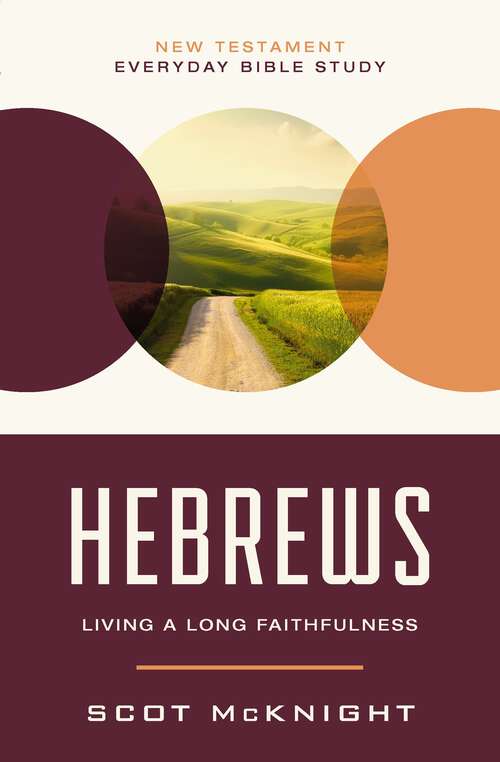 Book cover of Hebrews: Living a Long Faithfulness (New Testament Everyday Bible Study Series)