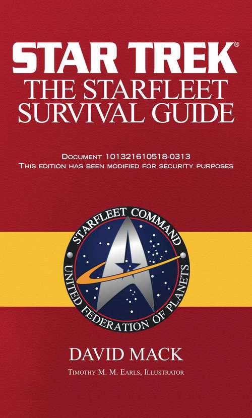 Book cover of The Starfleet Survival Guide