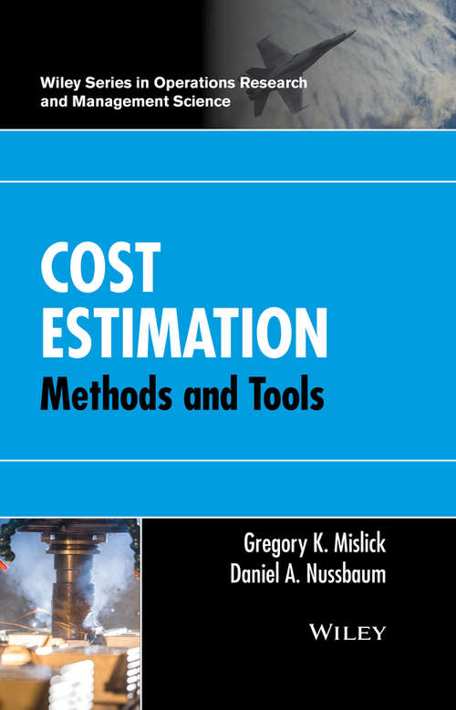 Book cover of Cost Estimation