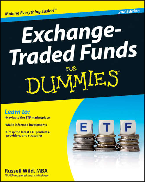 Book cover of Exchange-Traded Funds For Dummies