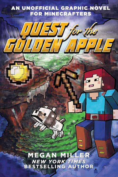 Book cover of Quest for the Golden Apple (An Unofficial Graphic Novel for Minecrafters #1)