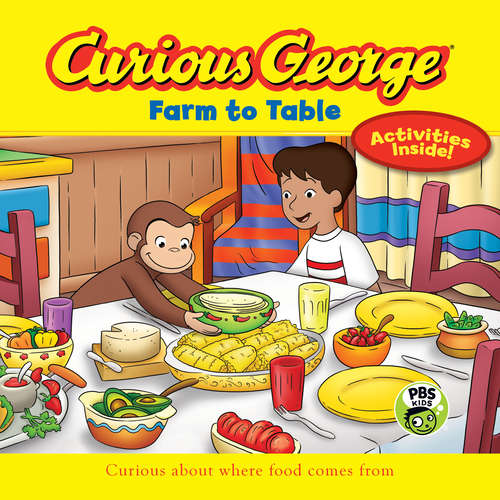 Book cover of Curious George Farm to Table