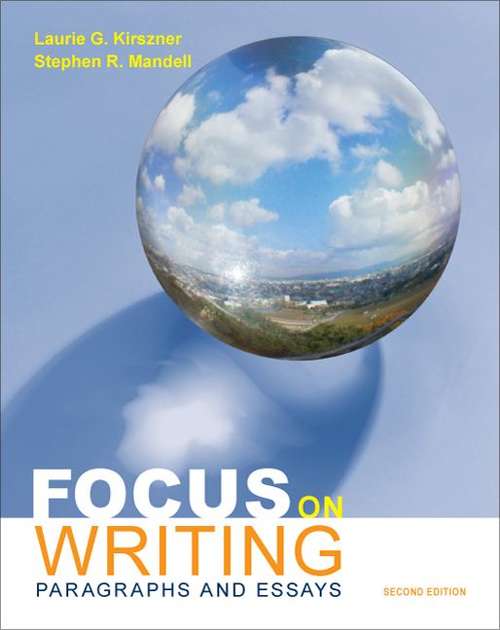 Book cover of Focus on Writing: Paragraphs and Essays (2nd edition)