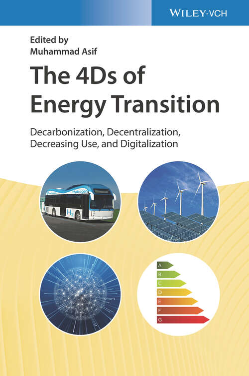 Book cover of The 4Ds of Energy Transition: Decarbonization, Decentralization, Decreasing Use, and Digitalization