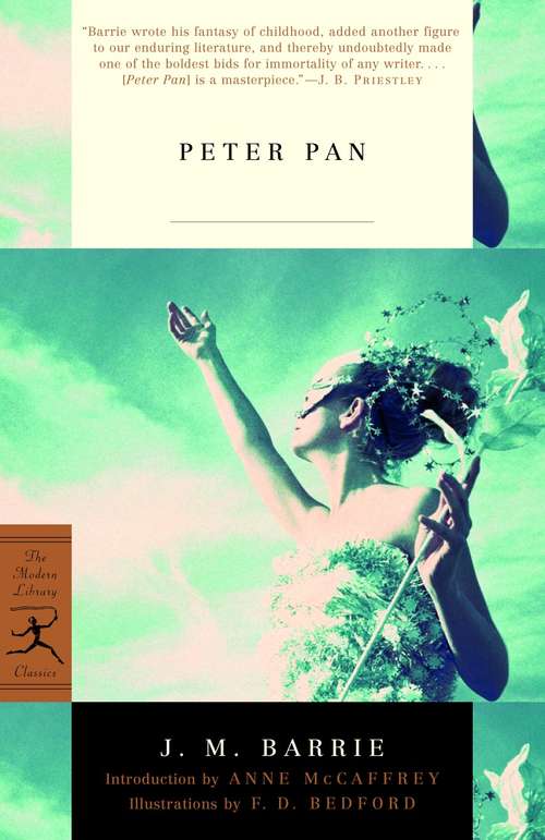 Book cover of Peter Pan: The Hopeland Edition (warbler Classics) (Modern Library Classics)