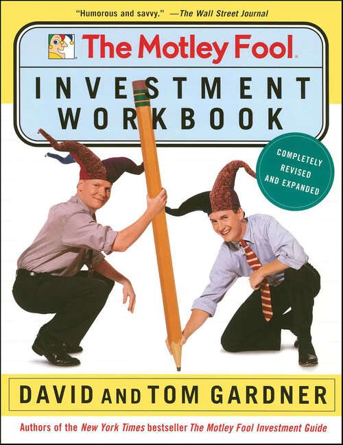 Book cover of The Motley Fool Investment Workbook