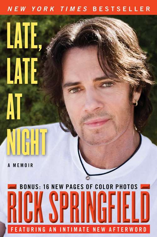 Book cover of Late, Late at Night: A Memoir
