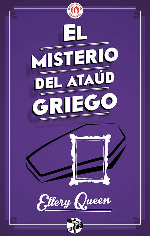 Book cover of El misterio del ataúd griego