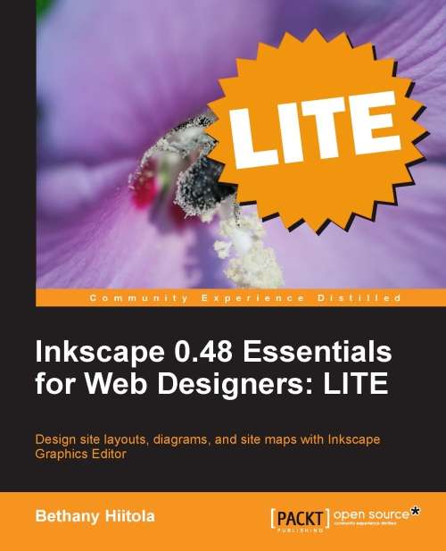 Book cover of Inkscape 0.48 Essentials for Web Designers: LITE