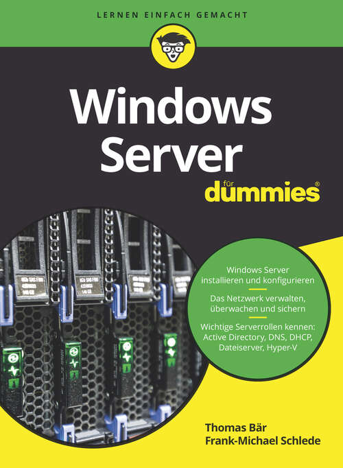 Book cover of Windows Server für Dummies (Für Dummies)