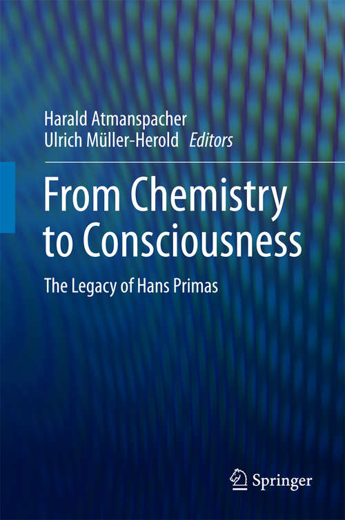 Book cover of From Chemistry to Consciousness