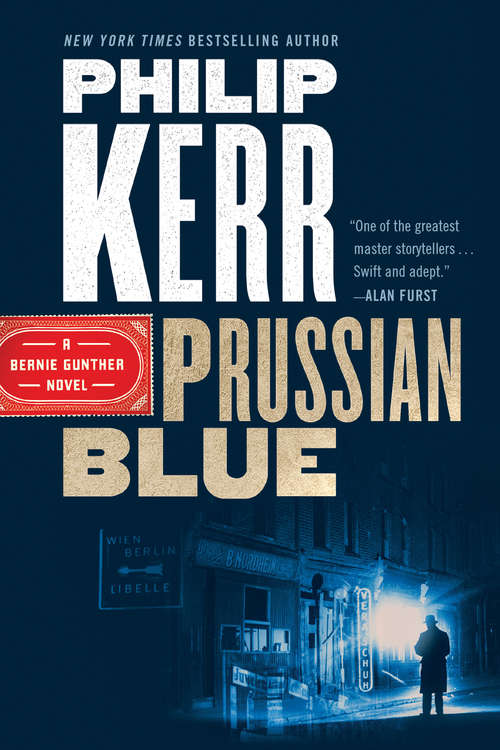 Book cover of Prussian Blue (Bernie Gunther #12)