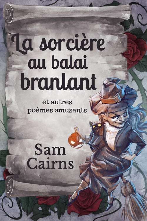 Book cover of La sorcière au balai branlant et autres poèmes amusants