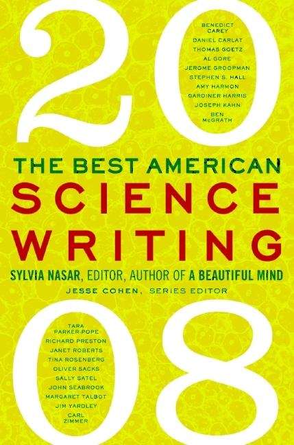 Book cover of The Best American Science Writing 2008