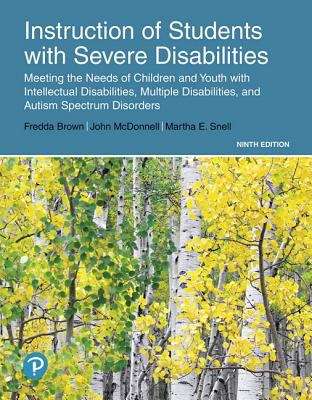 Instruction Of Students With Severe Disabilities