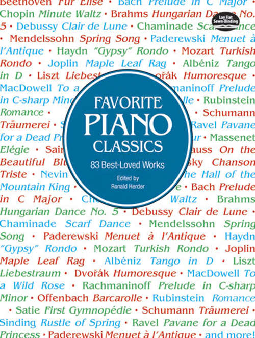 Book cover of Favorite Piano Classics