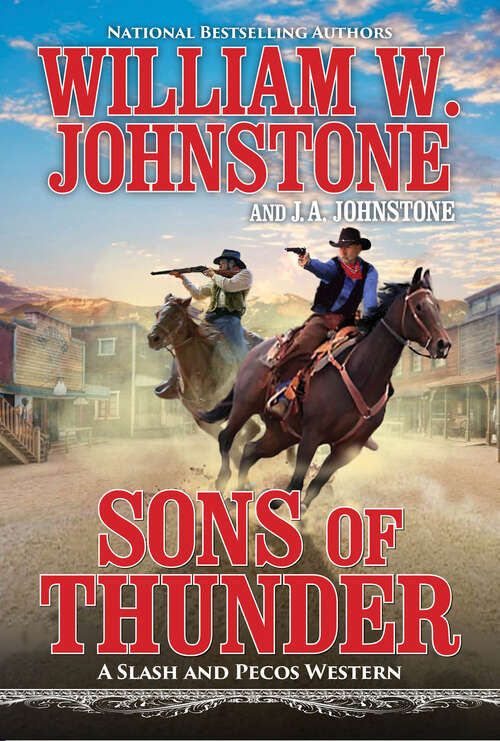 Book cover of Sons of Thunder (A Slash and Pecos Western #5)