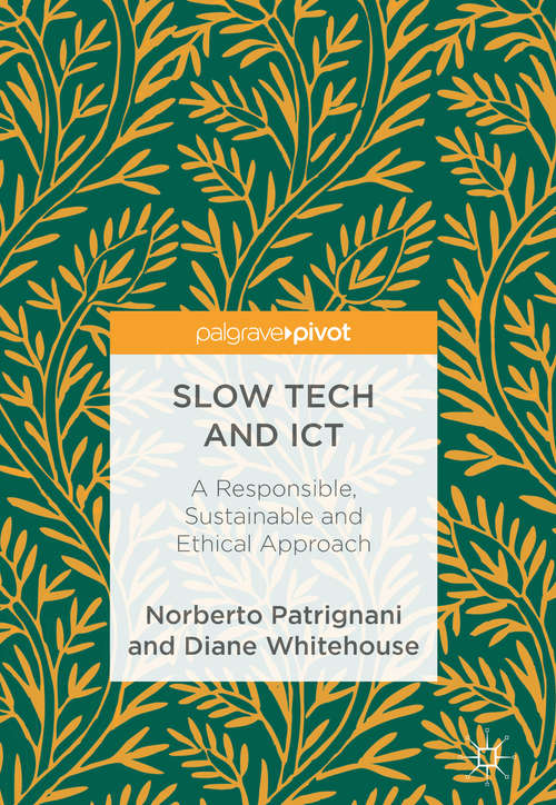 Book cover of Slow Tech and ICT