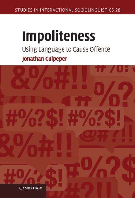 Book cover of Impoliteness