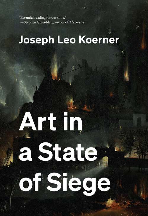 Book cover of Art in a State of Siege