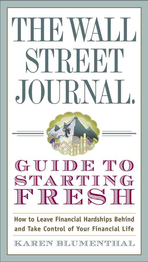 Book cover of The Wall Street Journal Guide to Starting Fresh