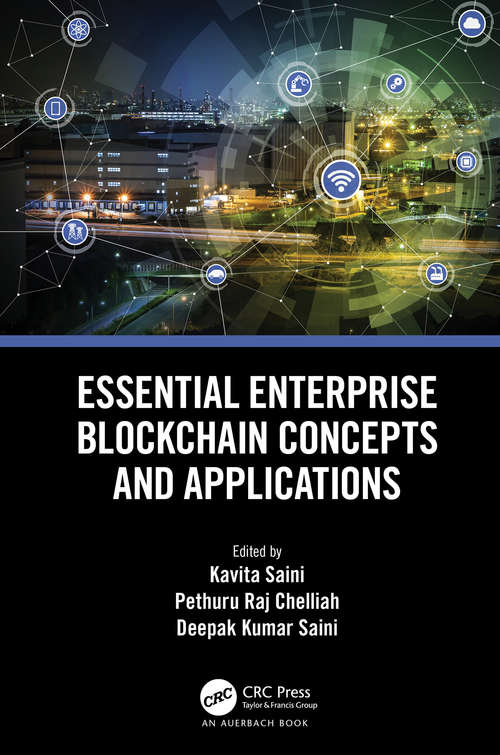 Book cover of Essential Enterprise Blockchain Concepts and Applications