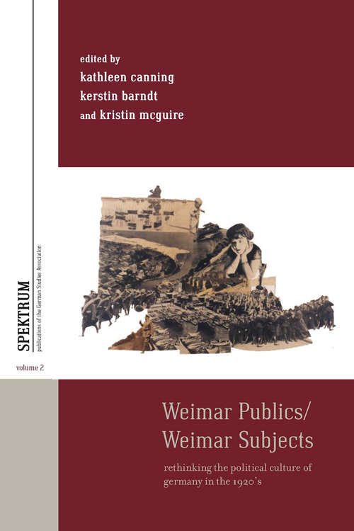 Book cover of Weimar Publics/weimar Subjects