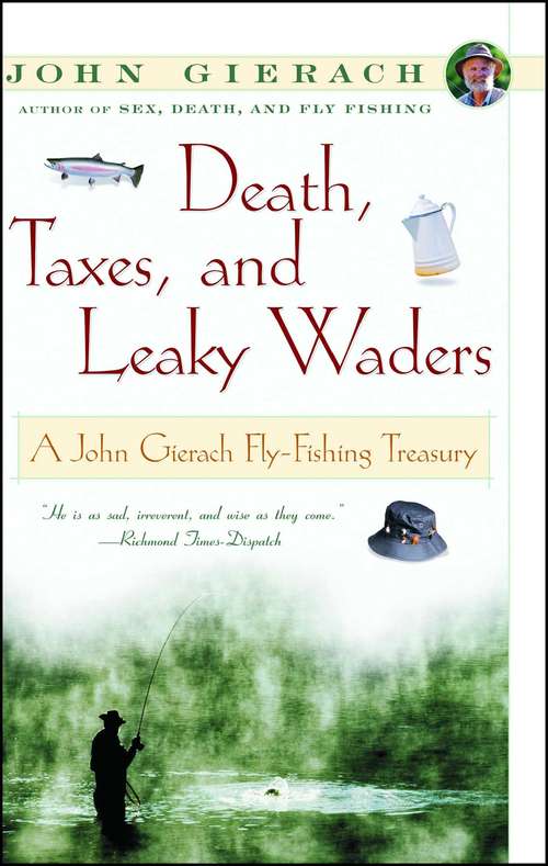 Book cover of Death, Taxes, and Leaky Waders