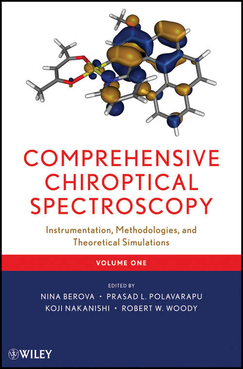 Book cover of Comprehensive Chiroptical Spectroscopy, Instrumentation, Methodologies, and Theoretical Simulations