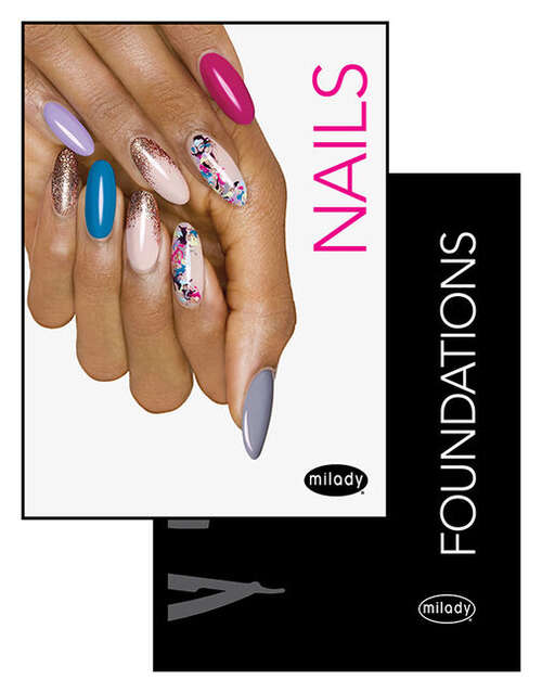 Book cover of Milady Standard Nail Technology (Eighth Edition)