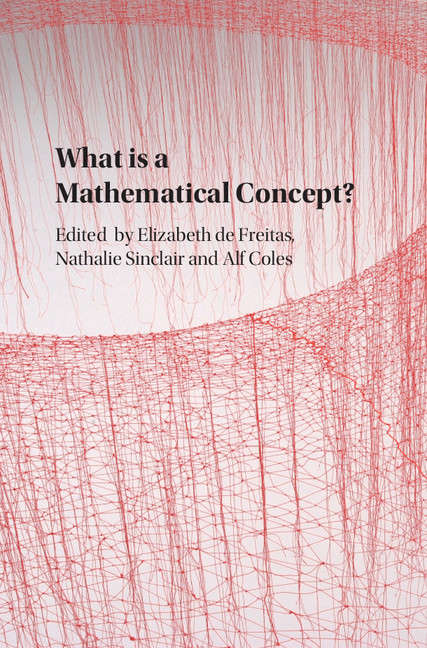 Book cover of What Is a Mathematical Concept?