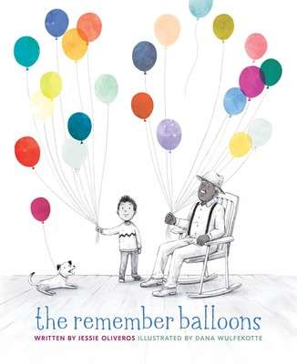 Book cover of The Remember Balloons