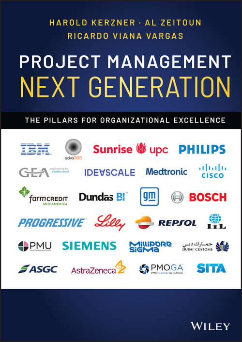 Book cover of Project Management Next Generation: The Pillars for Organizational Excellence