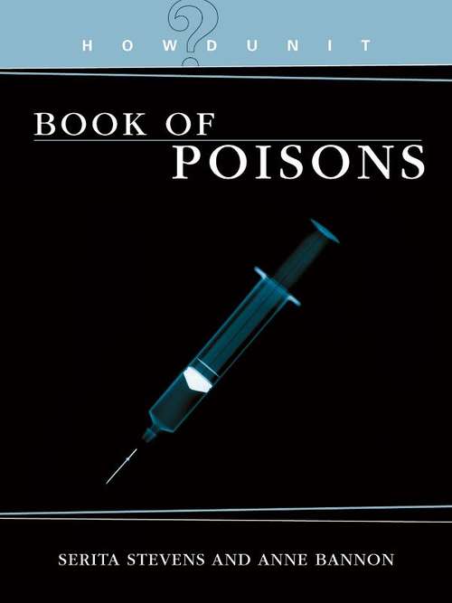 Book of Poisons: A Guide for Writers