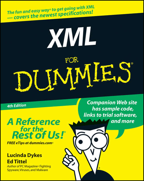 Book cover of XML For Dummies