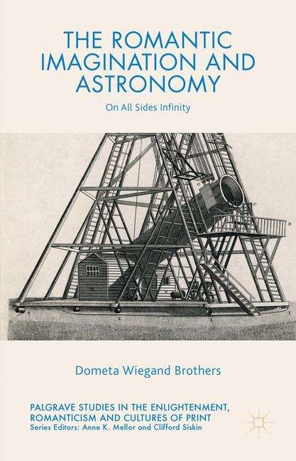 Book cover of The Romantic Imagination and Astronomy