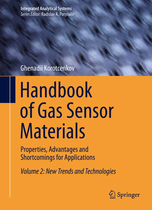 Book cover of Handbook of Gas Sensor Materials