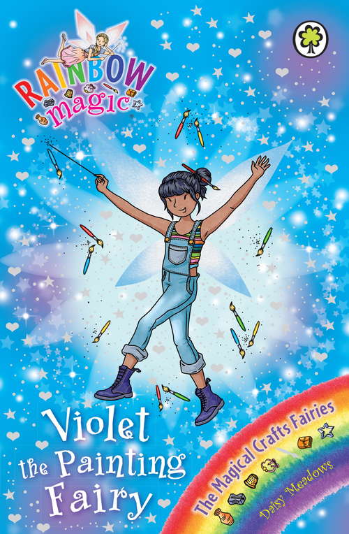 Book cover of Rainbow Magic: Violet the Painting Fairy