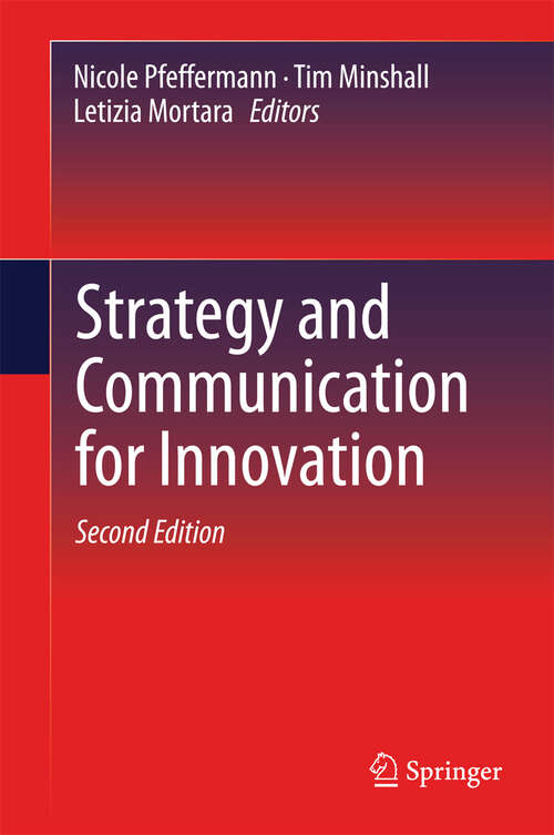 Book cover of Strategy and Communication for Innovation
