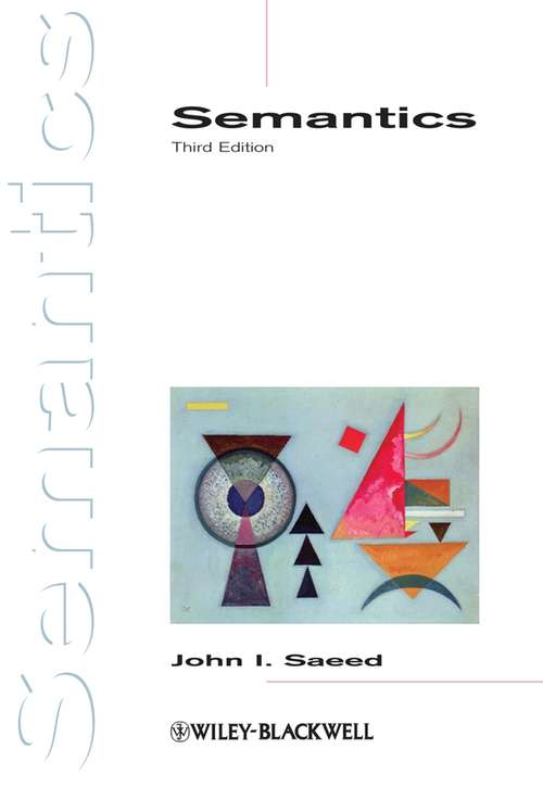 Book cover of Semantics