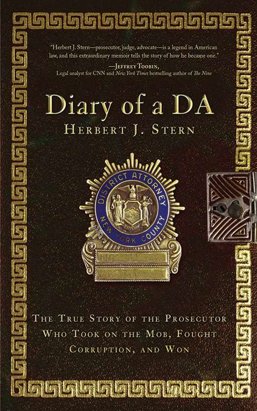 Book cover of Diary of a DA
