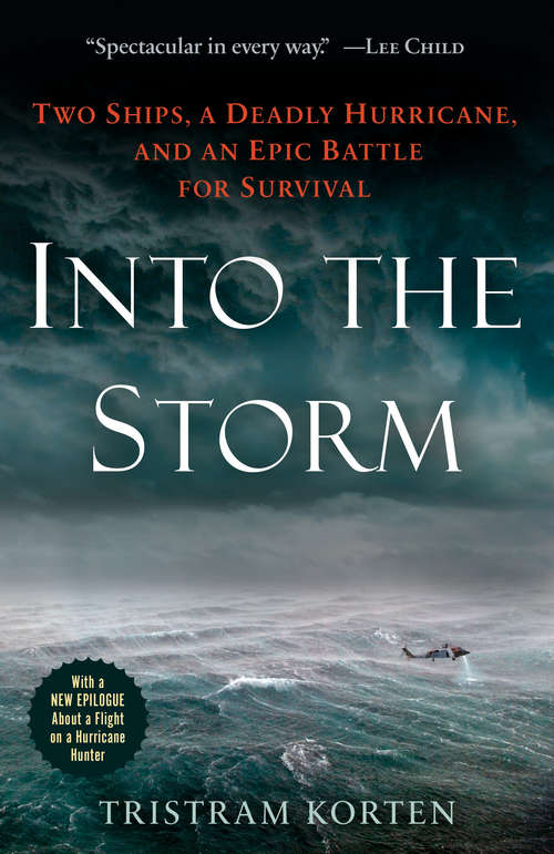 Book cover of Into the Storm: Two Ships, a Deadly Hurricane, and an Epic Battle for Survival