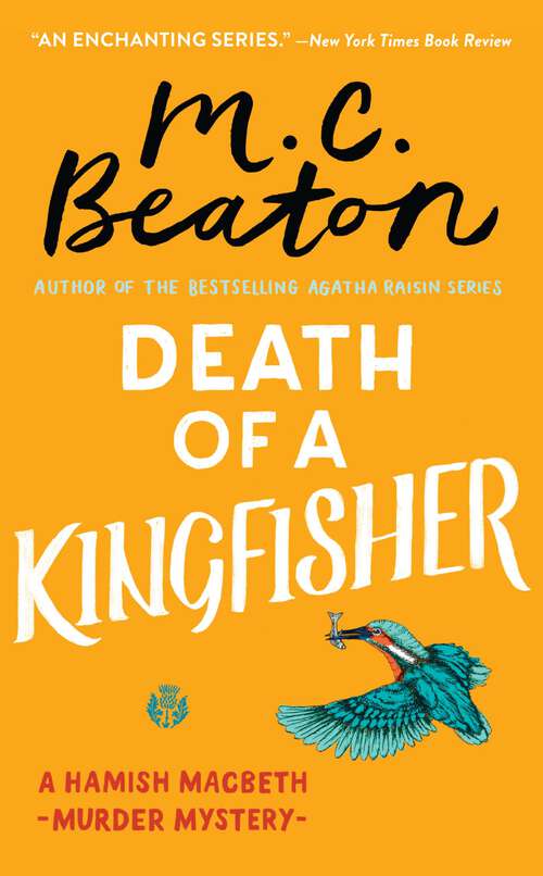 Book cover of Death of a Kingfisher (Hamish Macbeth Mystery #28)